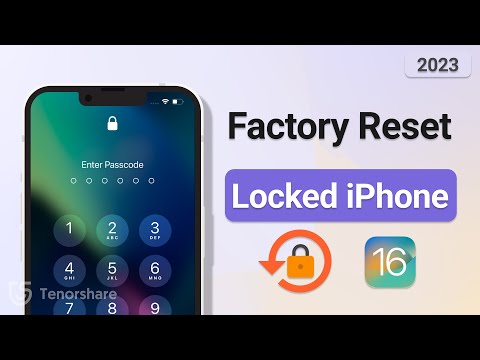 How to Factory Reset iPhone When Locked 2023 (iOS 16)