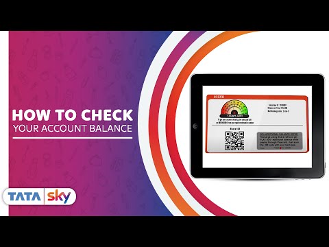 Tata Sky | DIY | How to check your account balance
