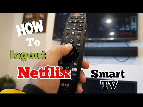 How to logout Netflix on a smart TV