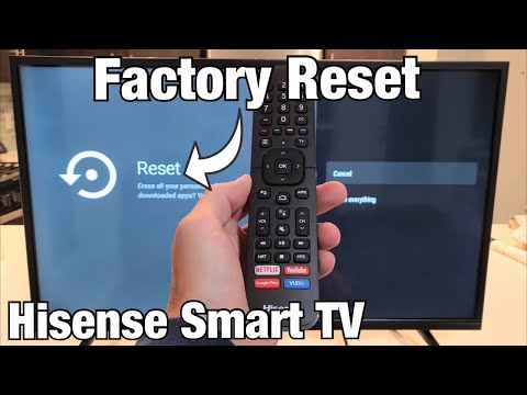 Hisense Smart TV: How to Factory Reset Back to Factory Default Settings